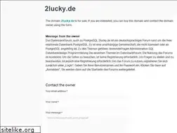 Sites similar to 2lucky.de