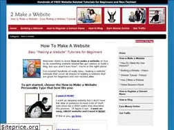 Sites similar to 2makeawebsite.com