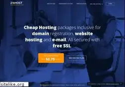 Sites similar to 2mhost.com