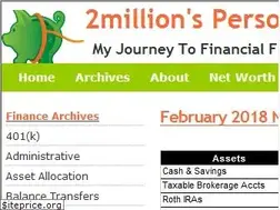 Sites similar to 2millionblog.com