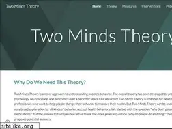 Sites similar to 2mindstheory.com