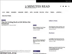 Sites similar to 2minutesread.com