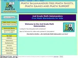 Sites similar to 2nd-grade-math-salamanders.com
