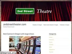 Sites similar to 2ndstreettheater.com