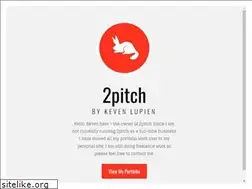 Sites similar to 2pitch.com