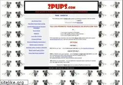 Sites similar to 2pups.com