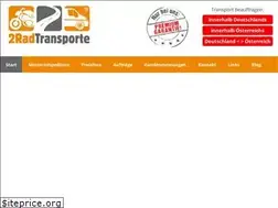 Sites similar to 2radtransporte.de