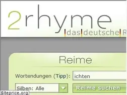 Sites similar to 2rhyme.ch