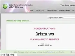 Sites similar to 2rism.ws