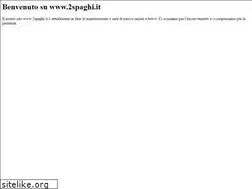 Sites similar to 2spaghi.it
