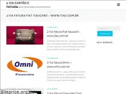 Sites similar to 2viacartaoefatura.com.br