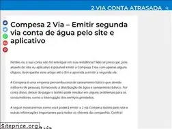 Sites similar to 2viacontaatrasada.com.br