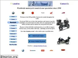 Sites similar to 2wheeltravel.com
