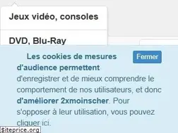 Sites similar to 2xmoinscher.com