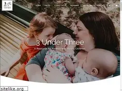 Sites similar to 3-under-three.com