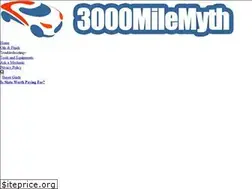 Sites similar to 3000milemyth.org