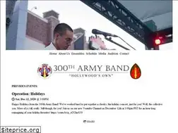 Sites similar to 300tharmyband.com
