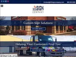 Sites similar to 303signcompany.com