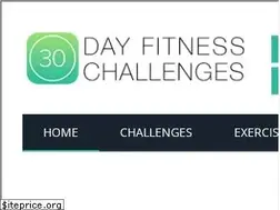 Sites similar to 30dayfitnesschallenges.com