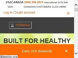 Sites similar to 310nutrition.com