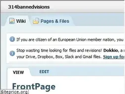 Sites similar to 314bannedvisions.pbworks.com