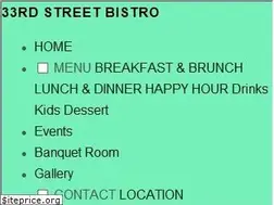 Sites similar to 33rdstreetbistro.com