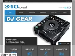 Sites similar to 340sound.com