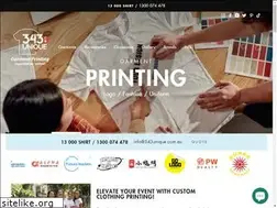 Sites similar to 343unique.com.au