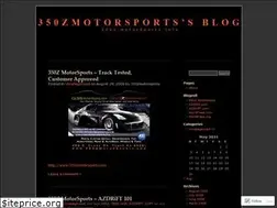 Sites similar to 350zmotorsports.wordpress.com