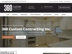 Sites similar to 360customcontracting.com