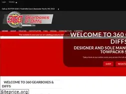 Sites similar to 360gearboxesdiffs.com.au