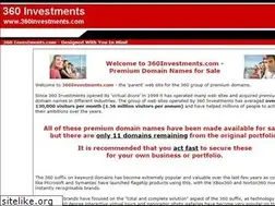 Sites similar to 360investments.com