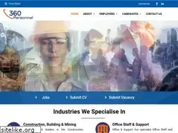 Sites similar to 360personnel.com.au