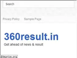 Sites similar to 360result.in