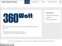 Sites similar to 360watt.de