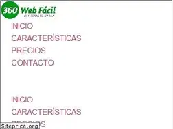 Sites similar to 360webfacil.com