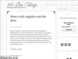 Sites similar to 365lessthings.com