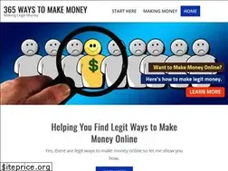 Sites similar to 365waystomakemoney.com