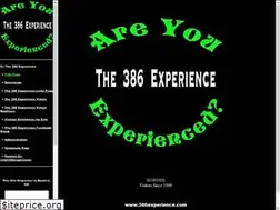 Sites similar to 386experience.com