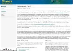Sites similar to 39peers.net