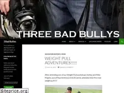 Sites similar to 3badbullies.wordpress.com