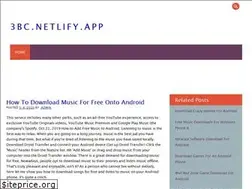 Sites similar to 3bc.netlify.app