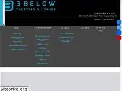 Sites similar to 3belowtheaters.com