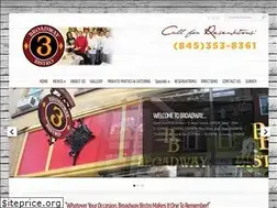 Sites similar to 3broadwaybistro.com