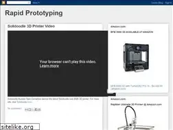 Sites similar to 3d-rapid-prototyping.blogspot.com