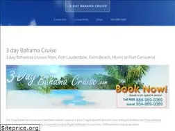 Sites similar to 3daybahamacruise.com