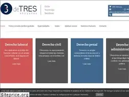 Sites similar to 3detresabogados.com