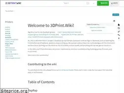 Sites similar to 3dprint.wiki