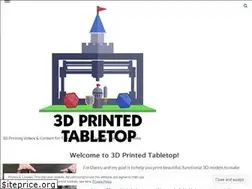 Sites similar to 3dprintedtabletop.com