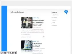 Sites similar to 3dprintergeeks.com